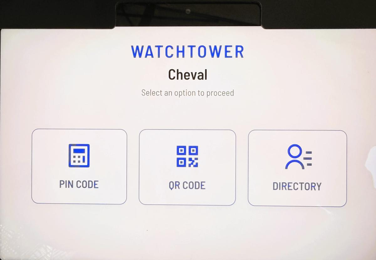 New Callbox System for Chambord Residents (Wednesday)